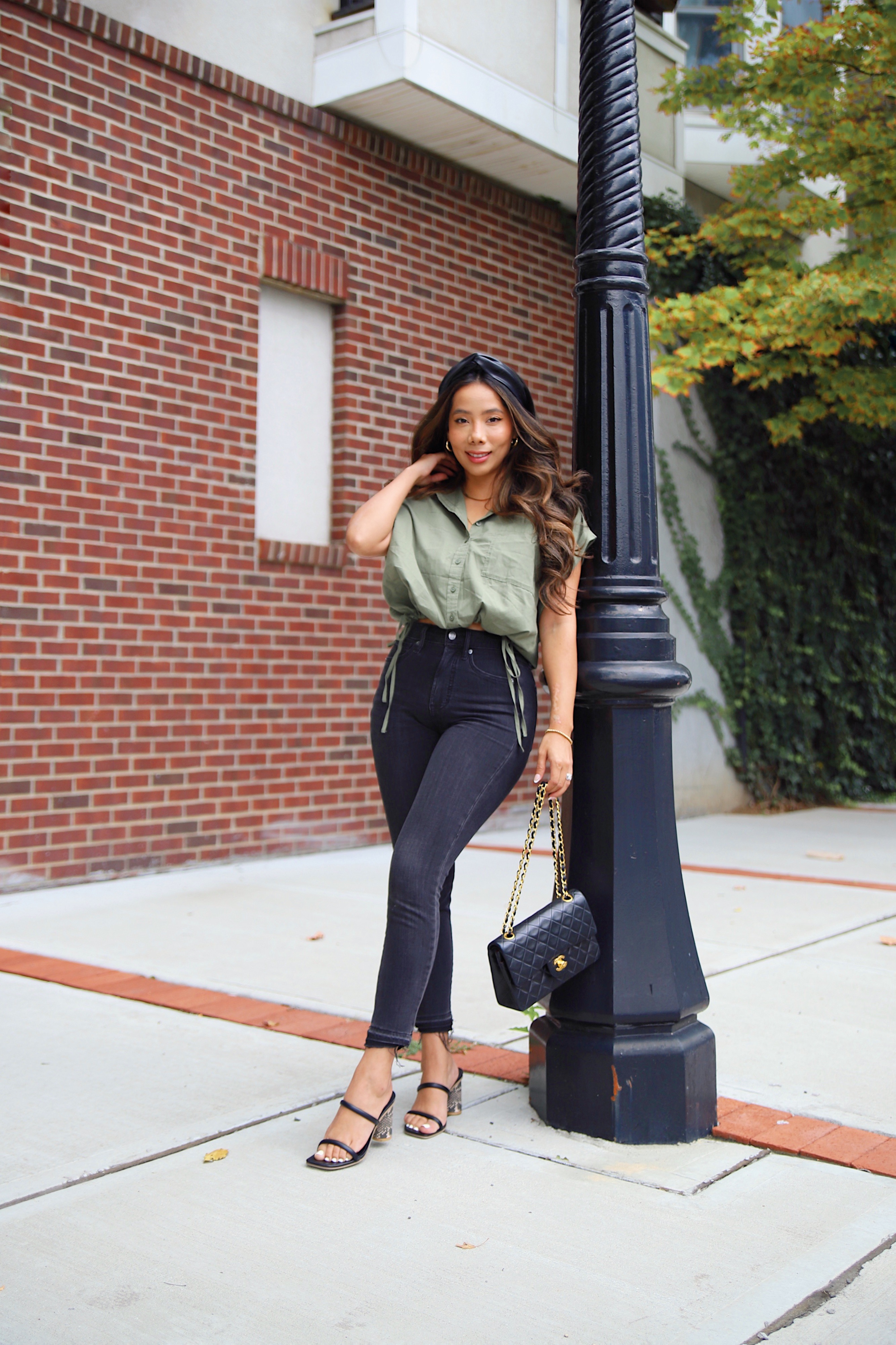 Black & Olive Green for Fall, Fashion